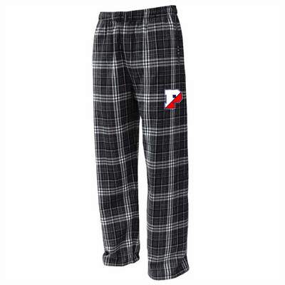 Pennant Brand Peabody West Little League Printed Flannel Pant