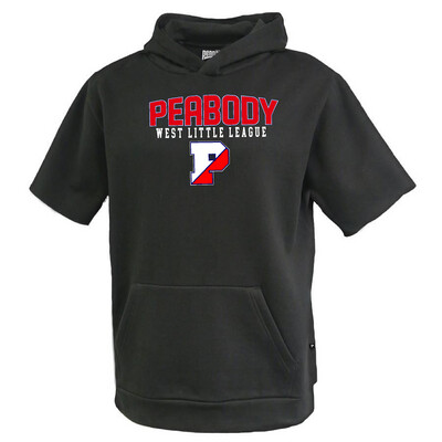 Pennant Brand Peabody West Little League Hooded Short Sleeve Sweatshirt 1.0
