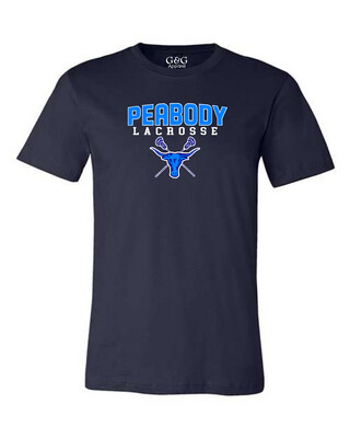Unisex Youth & Adult 50/50 Dri-Power Peabody Youth Girls Lacrosse T-Shirt 1.0
