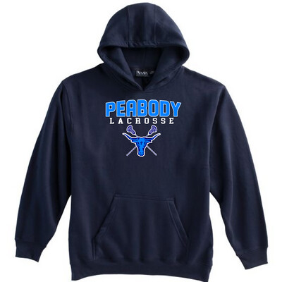 Pennant Brand Peabody Girls Youth Lacrosse Hooded Sweatshirt 1.0