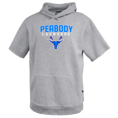 Pennant Brand Peabody Girls Youth Lacrosse Hooded Short Sleeve Sweatshirt 1.0