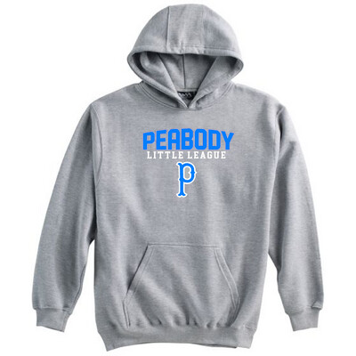 Pennant Brand Peabody Little League Baseball Hooded Sweatshirt