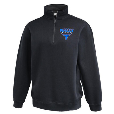 Pennant Brand Peabody High School Girls Lacrosse Embroidered 1/4 Zip Sweatshirt