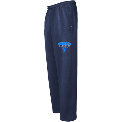 Pennant Brand Peabody High School Girls Lacrosse Embroidered Open Bottom Sweatpant W/ Pocket