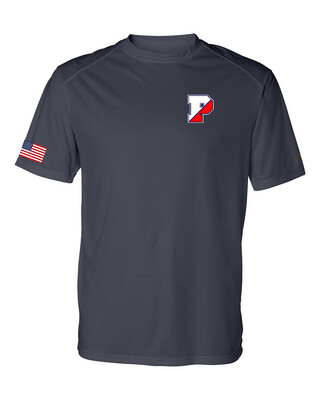 PWLL Customizable Navy Blue 100% Polyester Dri Fit Jersey T-Shirt