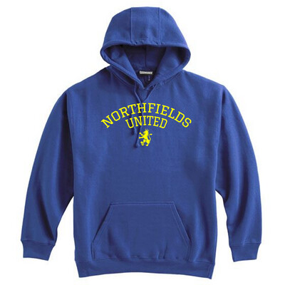 Pennant Brand Northfields United Club Soccer Royal Blue Hooded Sweatshirt