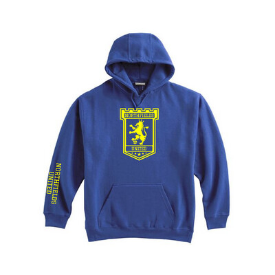 Royal Pennant Brand Northfields United Club Soccer Hooded Sweatshirt