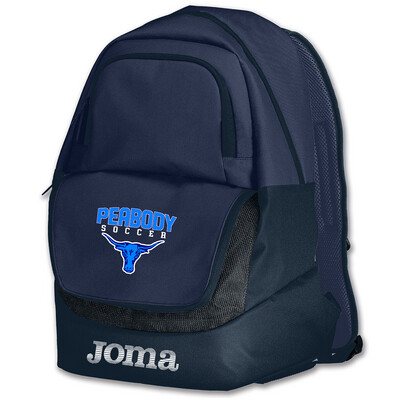 Joma Brand Peabody Soccer Embroidered Backpack