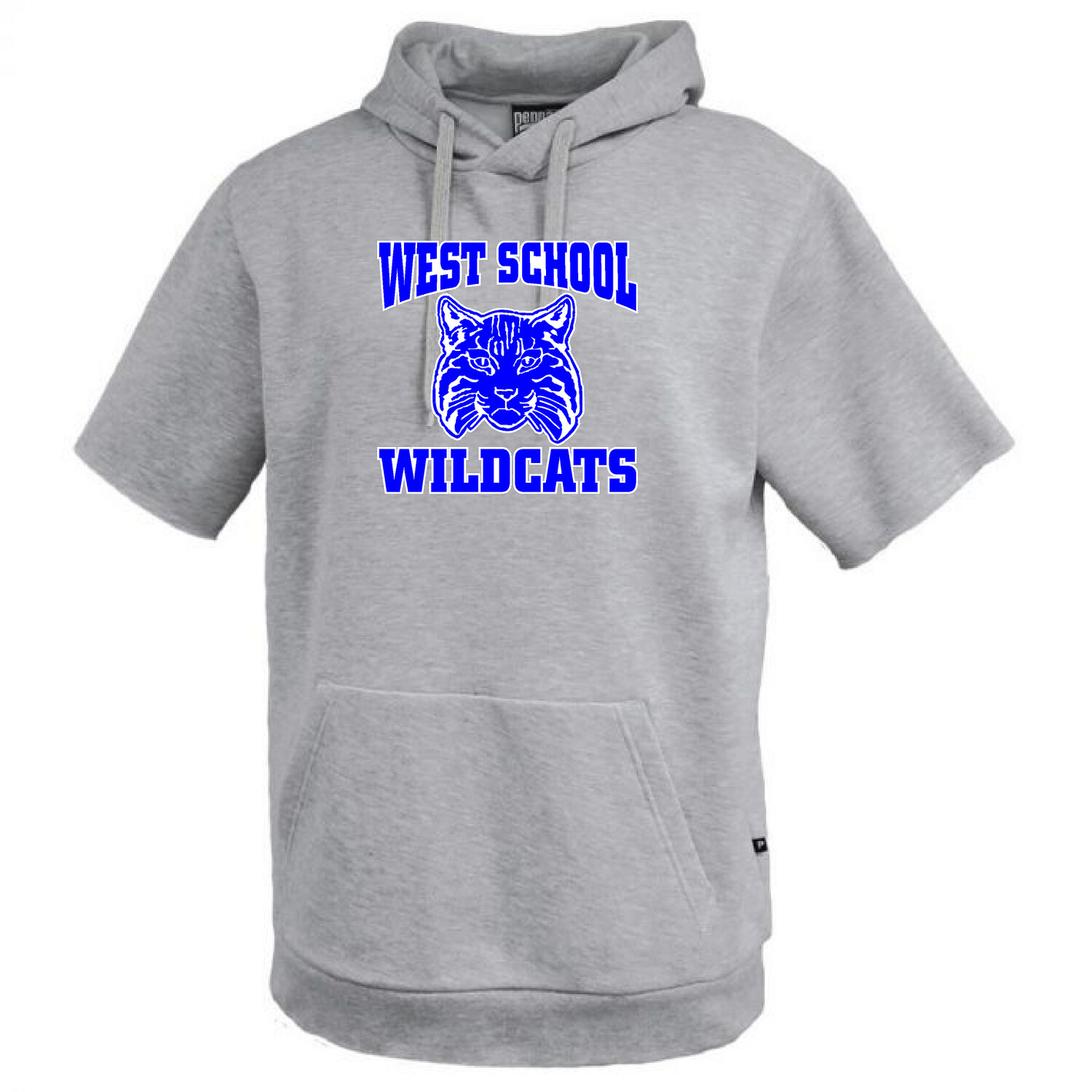 Pennant Brand West Memorial School Hooded Short Sleeve Sweatshirt 1.0