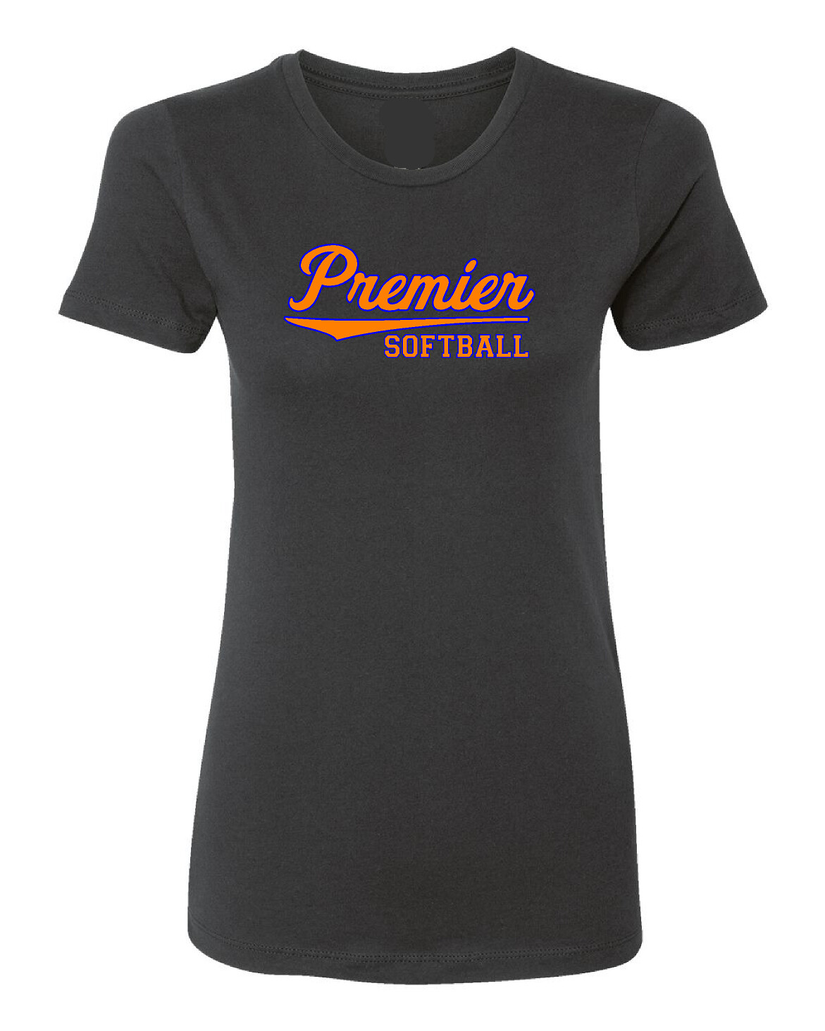 Soft Cotton Women's Tee W/ Premier Softball Logo