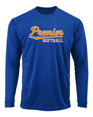 Premier Softball Dri-Fit Long Sleeve Shirt W/ UPF50+ Protection