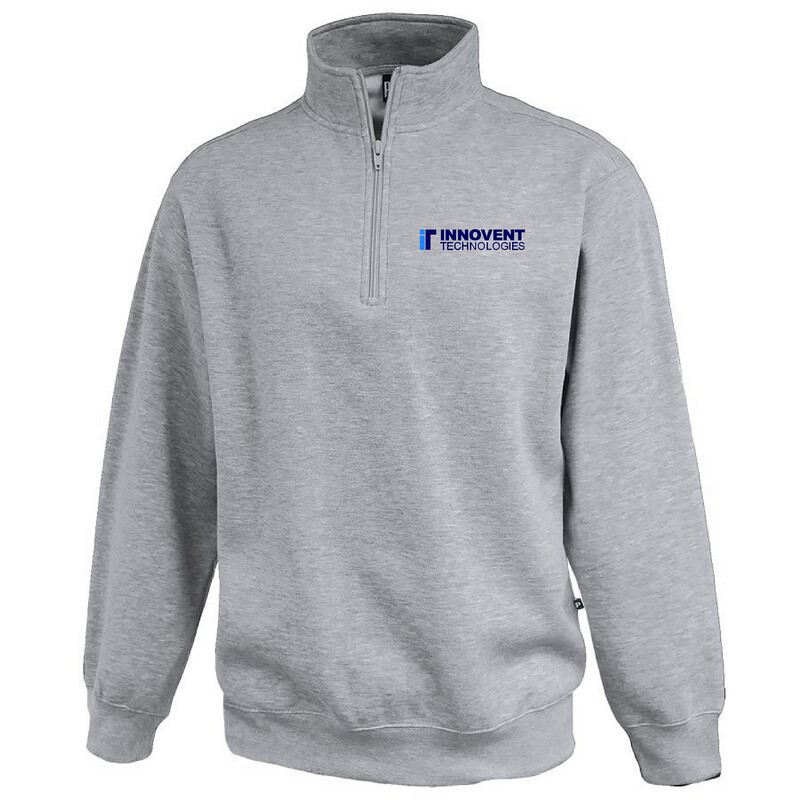 Embroidered Pennant Brand Innovent 1/4 Zip Sweatshirt