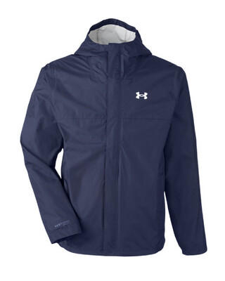 Under Armour Men's Stormproof Cloudstrike 2.0 Jacket W/ Peabody Boys Lacrosse Logo Embroidered on Right Chest
