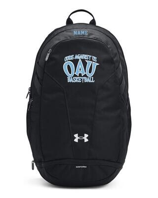 Embroidered OAU Basketball Under Armour Hustle 5.0 TEAM Backpack