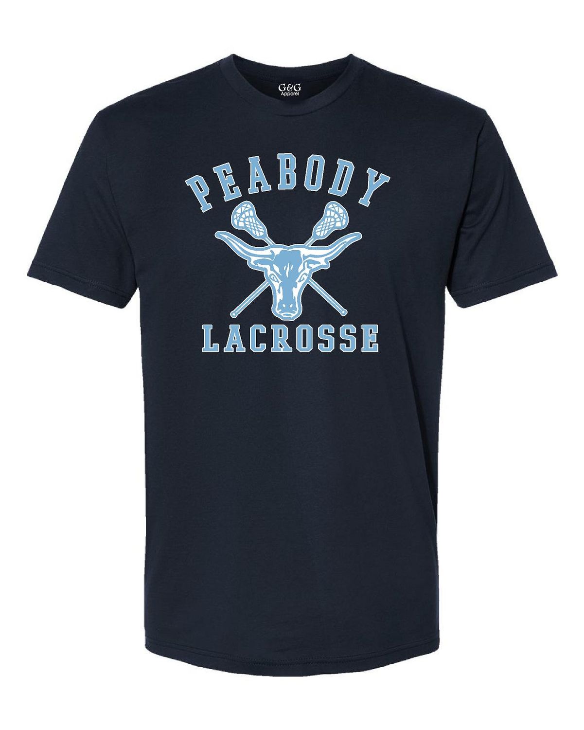 Peabody High School Girls Lacrosse Unisex Youth & Adult Premium Soft Cotton T-Shirt