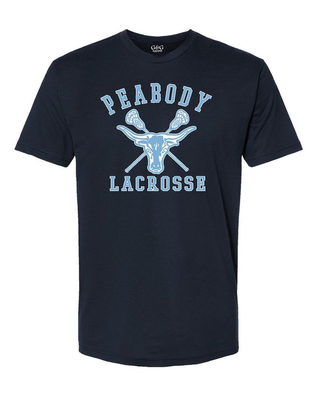 Peabody High School Girls Lacrosse Unisex Youth & Adult Premium Soft Cotton  T-Shirt