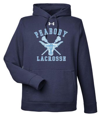 UA Unisex Hooded Sweatshirt W/ Peabody High School Girls Lacrosse Logo