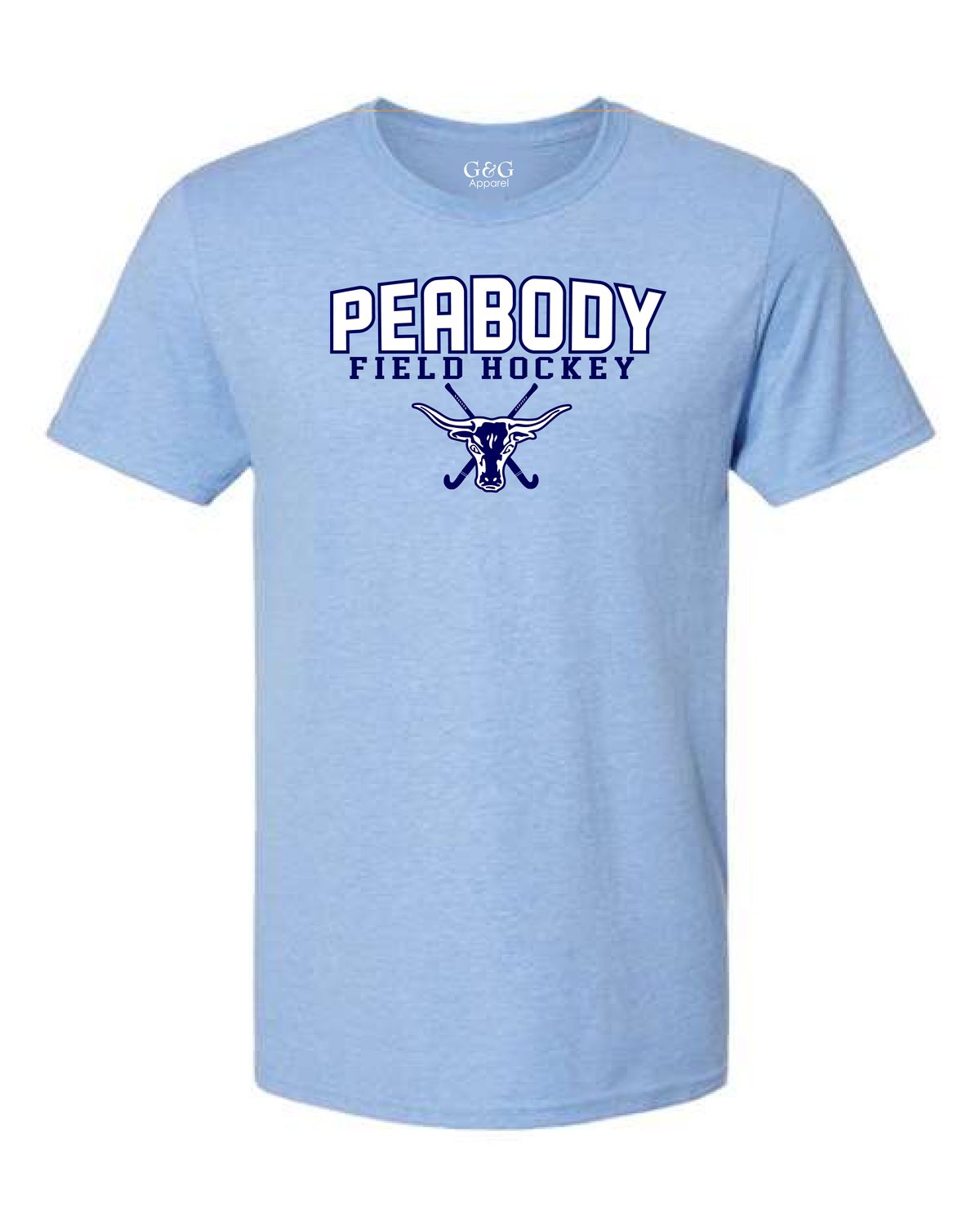 Unisex Peabody Field Hockey Adult Premium Blend Ring-Spun T-Shirt