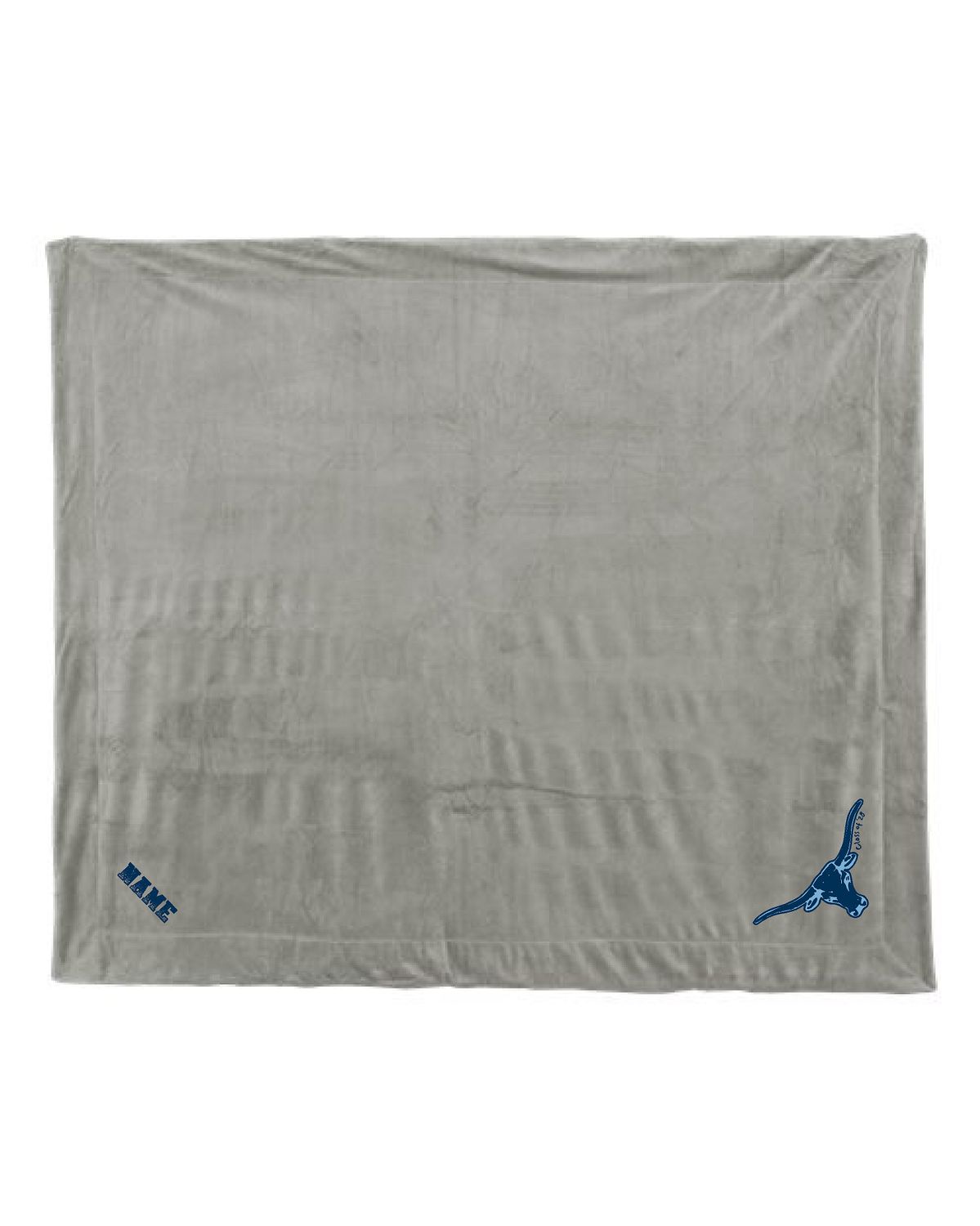 PVMHS Class of 2028  Embroidered Alpine Fleece - Micro Mink Sherpa Blanket