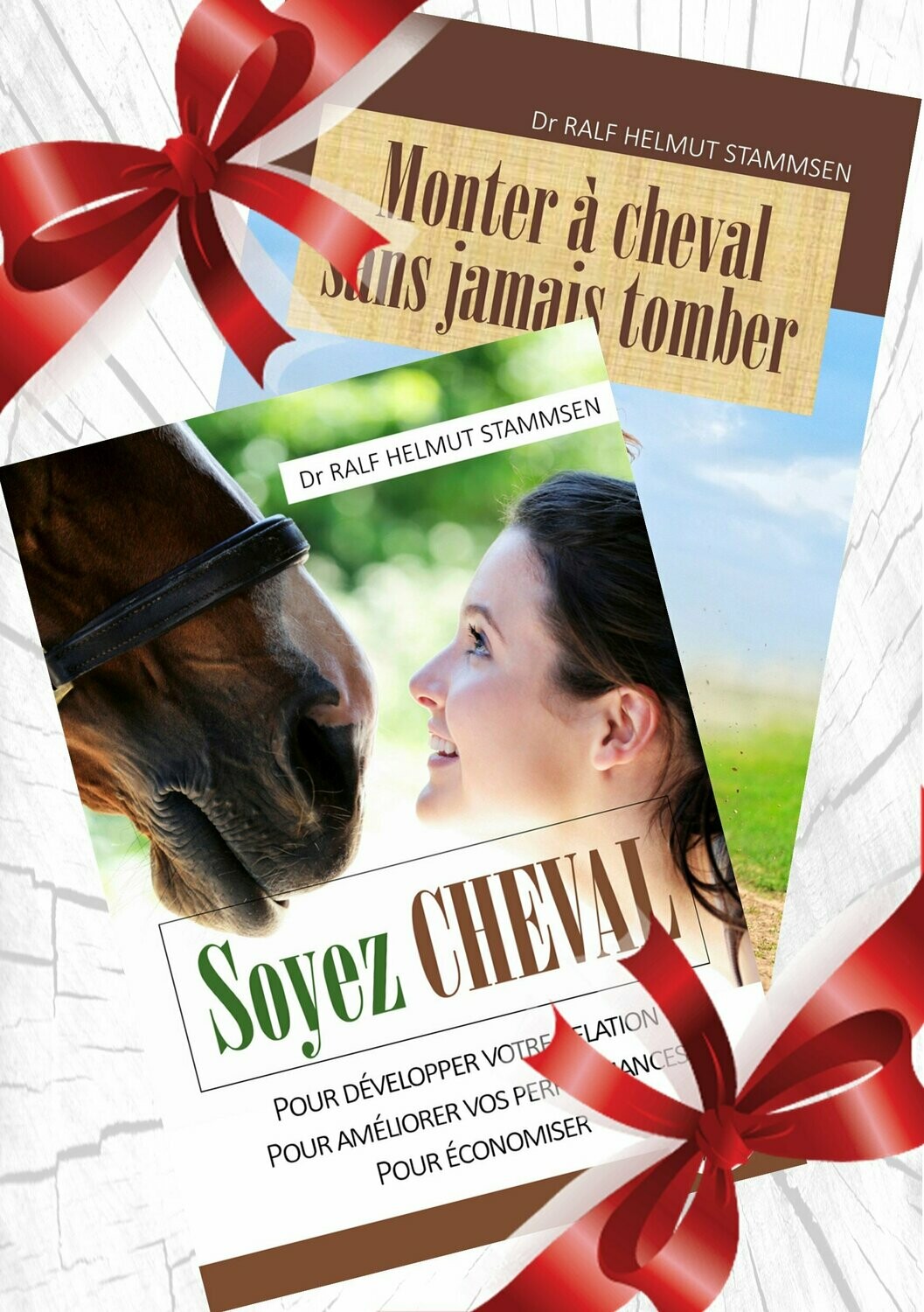 OFFRIR - Carte cadeau numérique 1 livre "Soyez cheval" + 1 livre "Monter à  cheval sans jamais tomber"