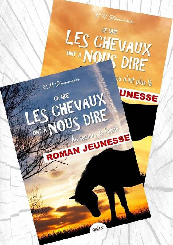 Pack 2 livres "Ce que les chevaux ont à nous dire "Au secours de Cassie" Tome 2 + "Lasca n'est plus là" Tome 3 - Grand format