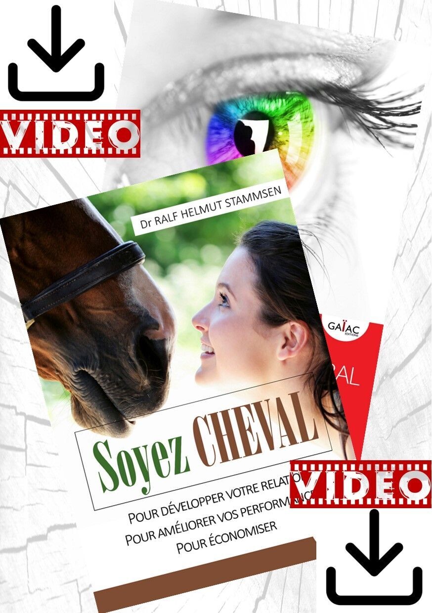 Pack 1 vidéo "Soyez cheval" + 1 vidéo "Du langage non-verbal à l'intuition" - Produits numériques à télécharger