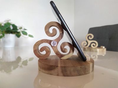 Support téléphonique Triskel Cheval