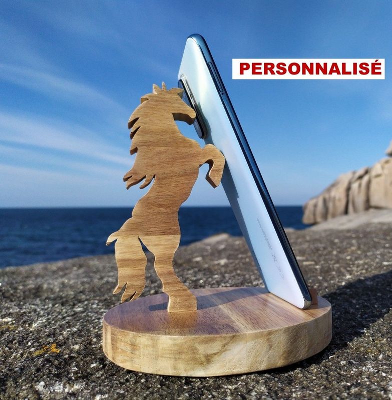 Support téléphonique cheval - Personnalisé