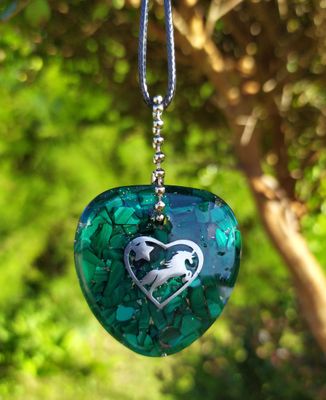 Collier Cheval Malachite