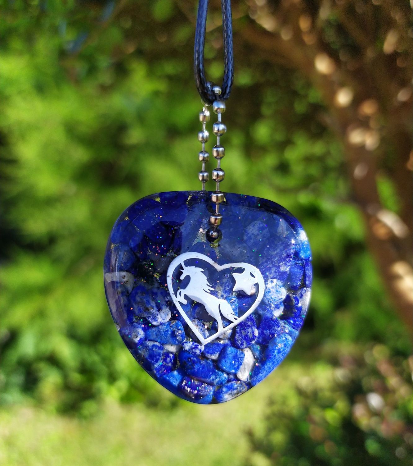 Collier Cheval - Lapis Lazuli