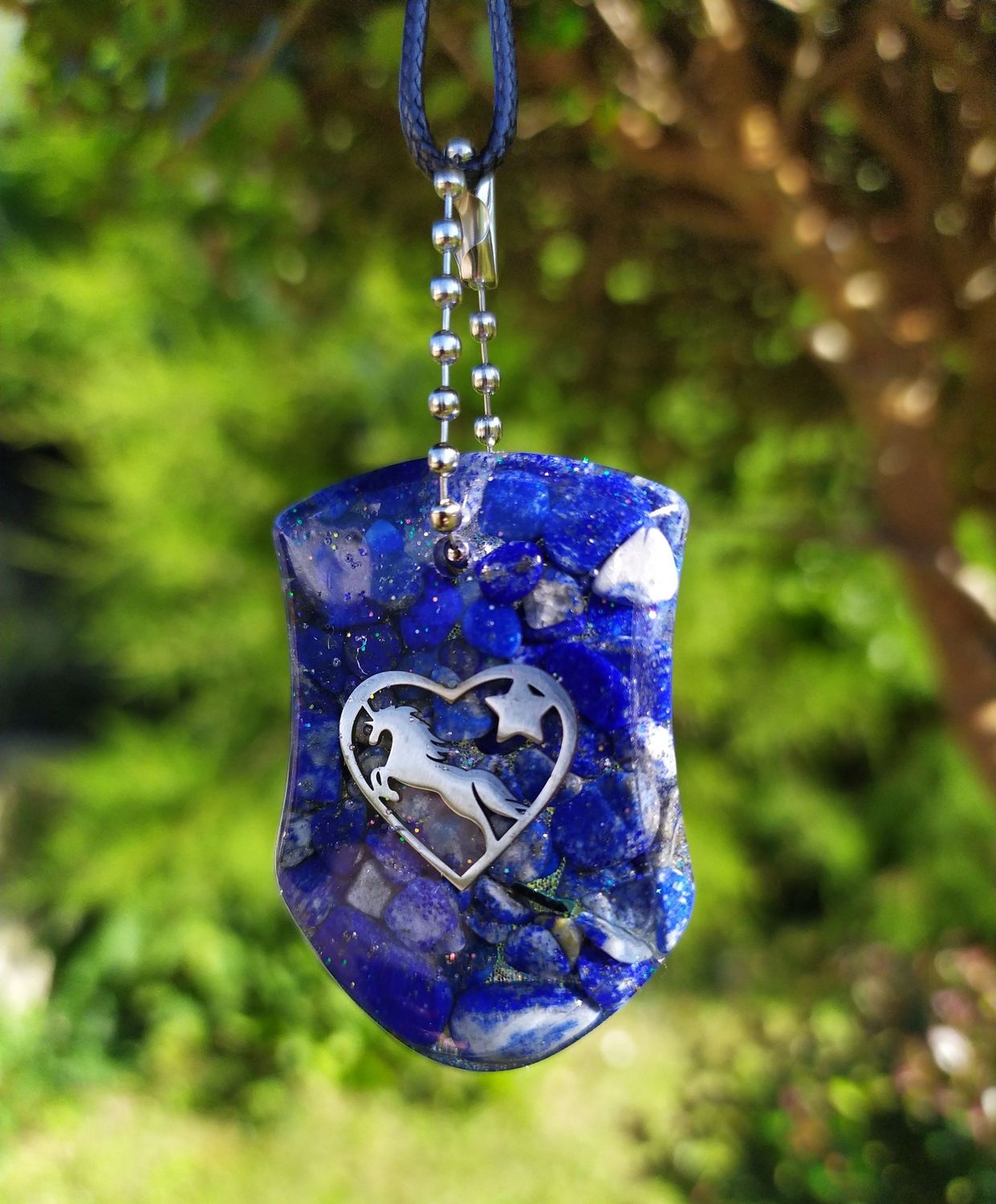 Collier Cheval - Lapis Lazuli