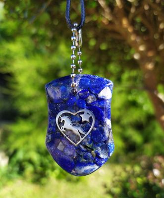 Collier Cheval - Lapis Lazuli