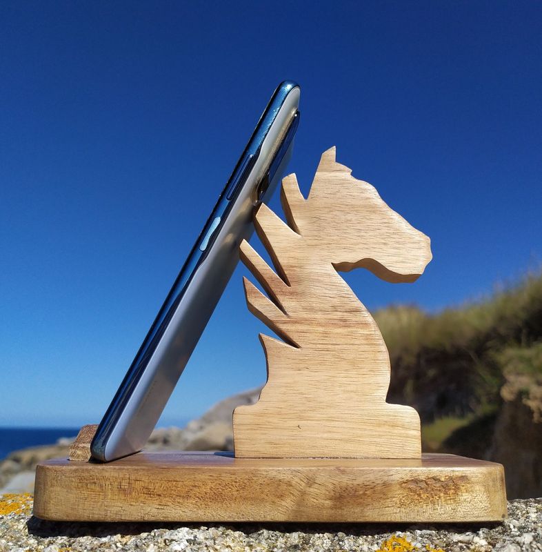 Support téléphonique Cheval breton