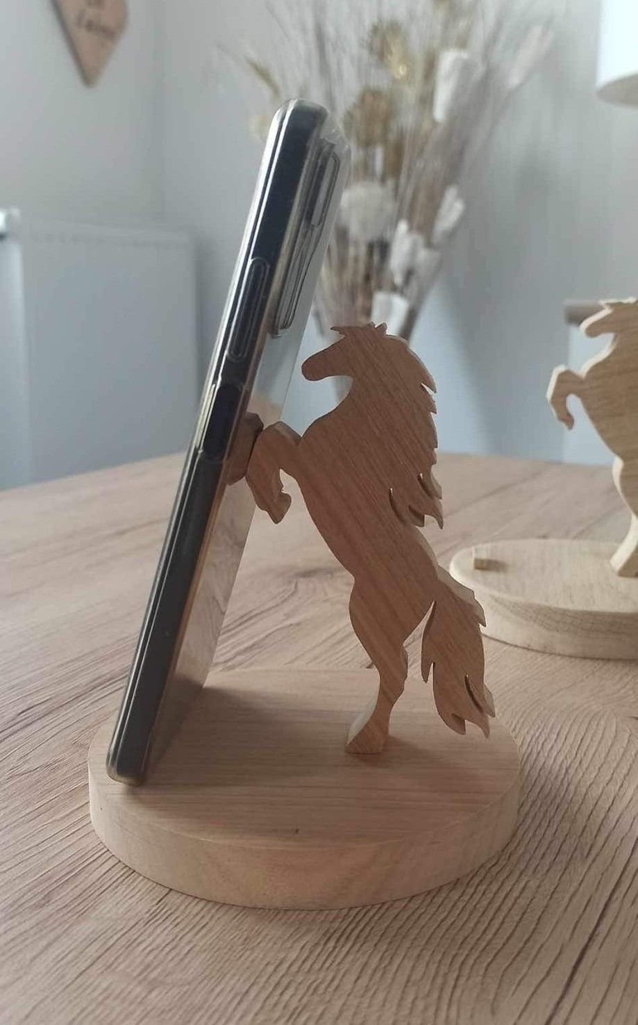 Support téléphonique Cheval