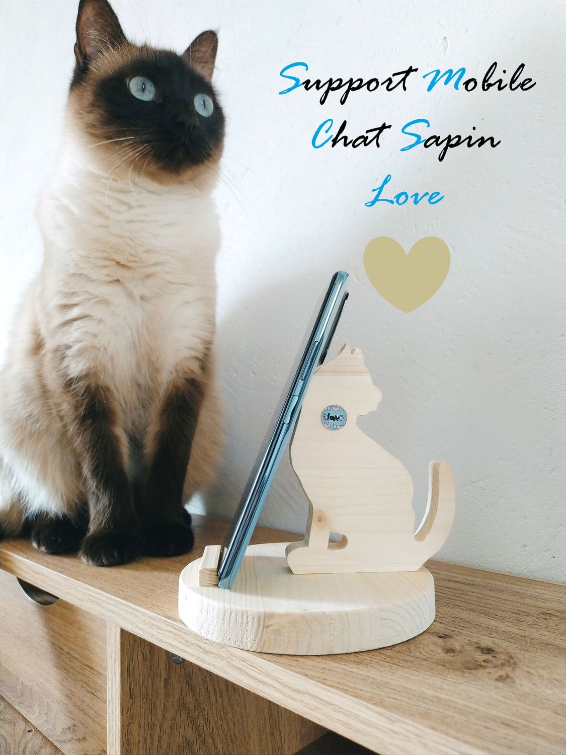 Support téléphonique chat - Sapin