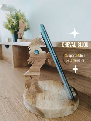 Support téléphonique Cheval Bijou ®