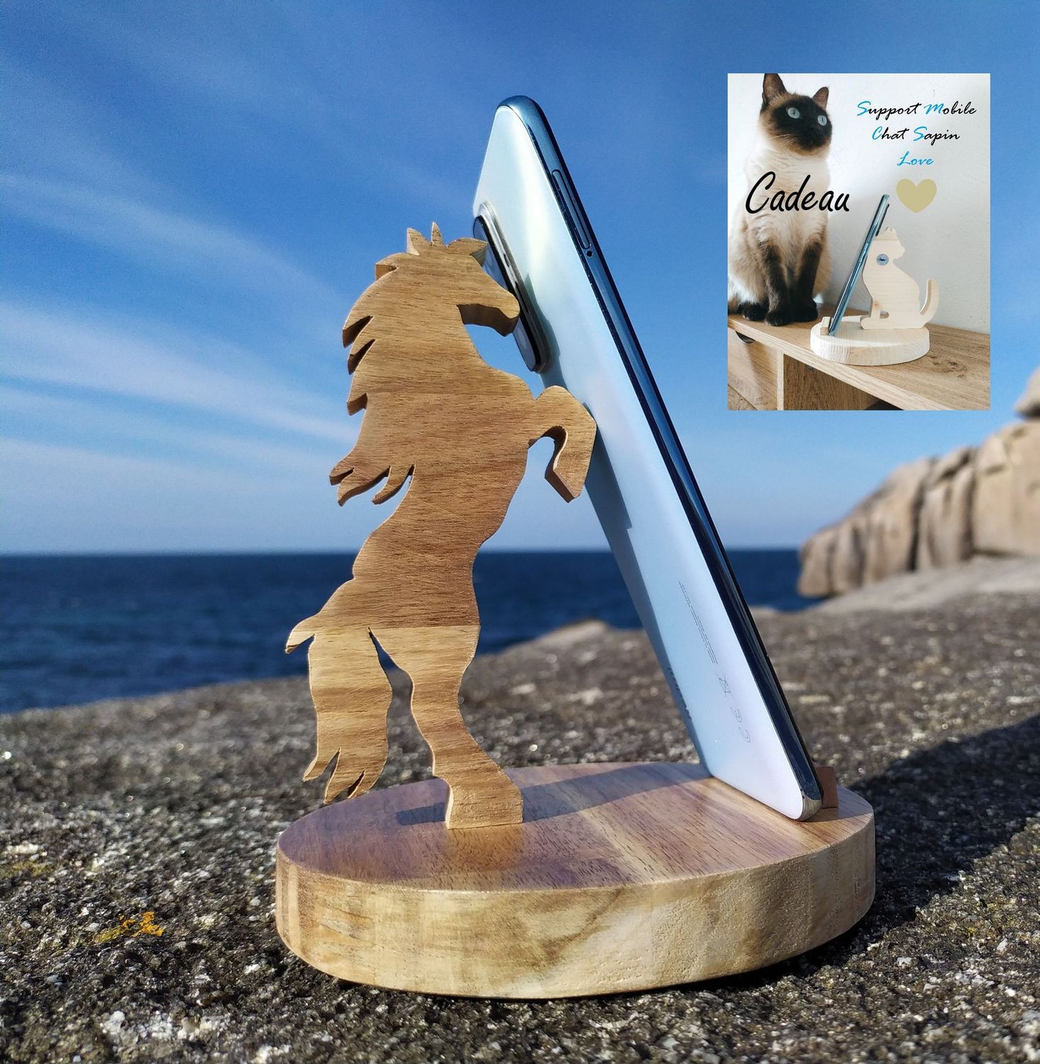 1 support mobile Cheval = 1 support mobile Chat Love 1 support mobile Cheval = 1 support mobile Chat Love" offert