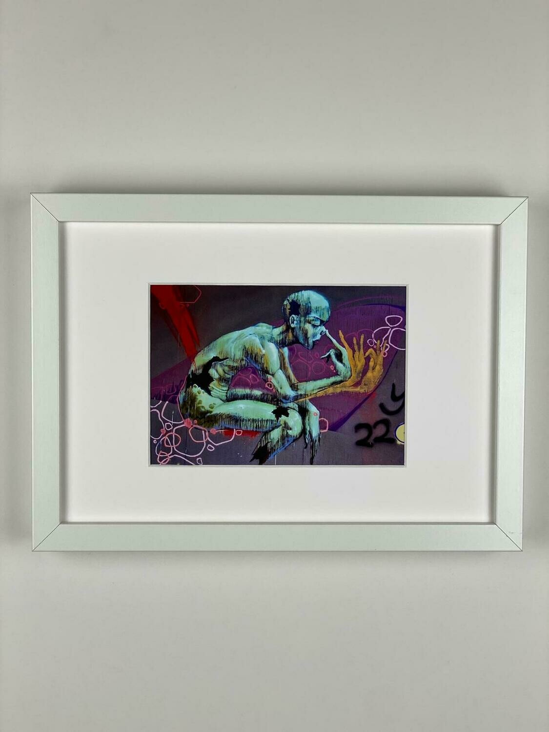 Funky Alien I Fotoprint I Streetart