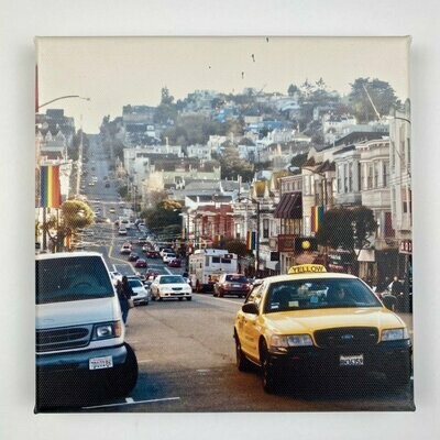 San Francisco Cab I Leinwand I Fotoprint