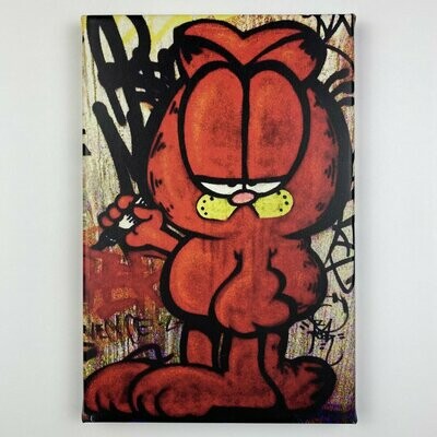 Grumpy Cat I Leinwand I Streetart Print