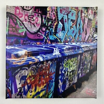 Trash Art I Leinwand I Streetart Print