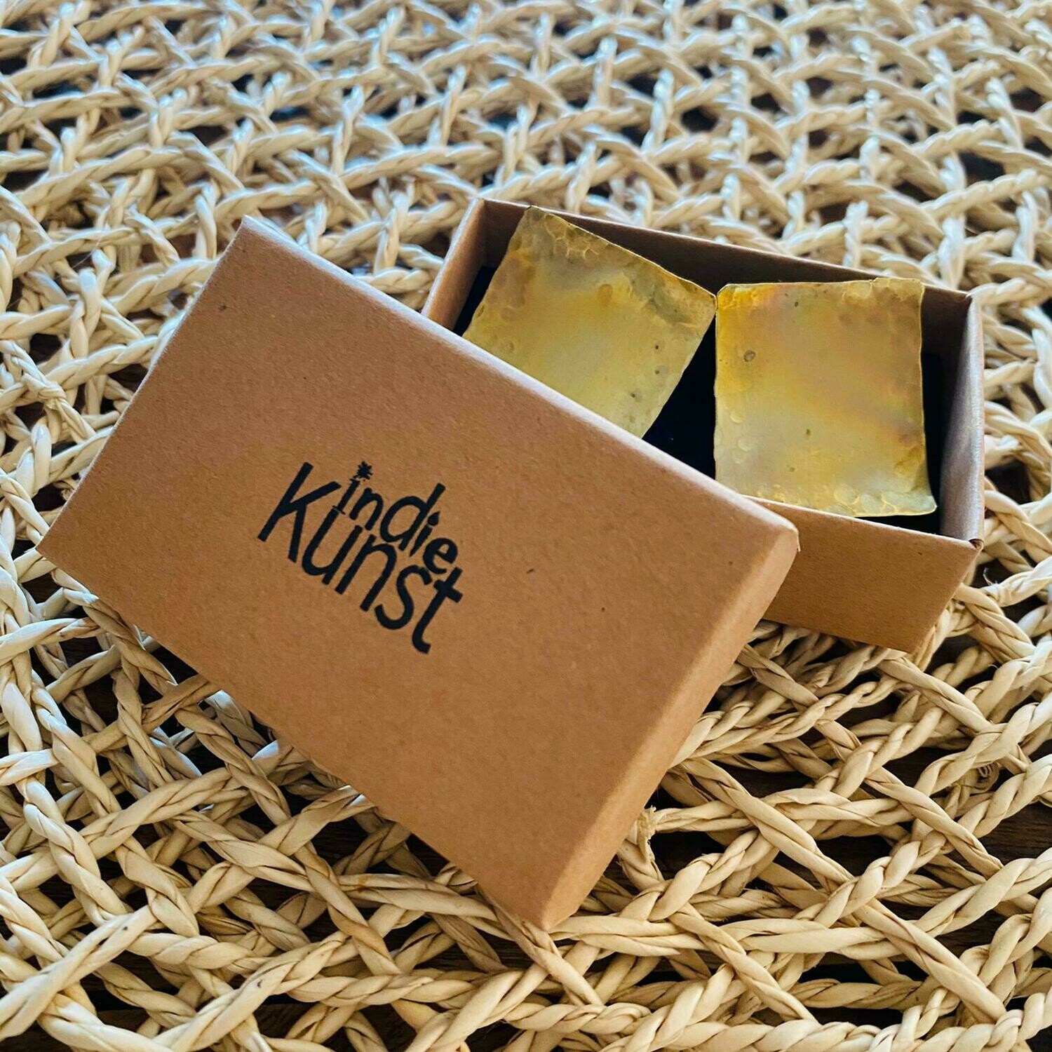 ​Boxy Emma - Handgefertigte Ohrringe - Schmuck - Unikat
