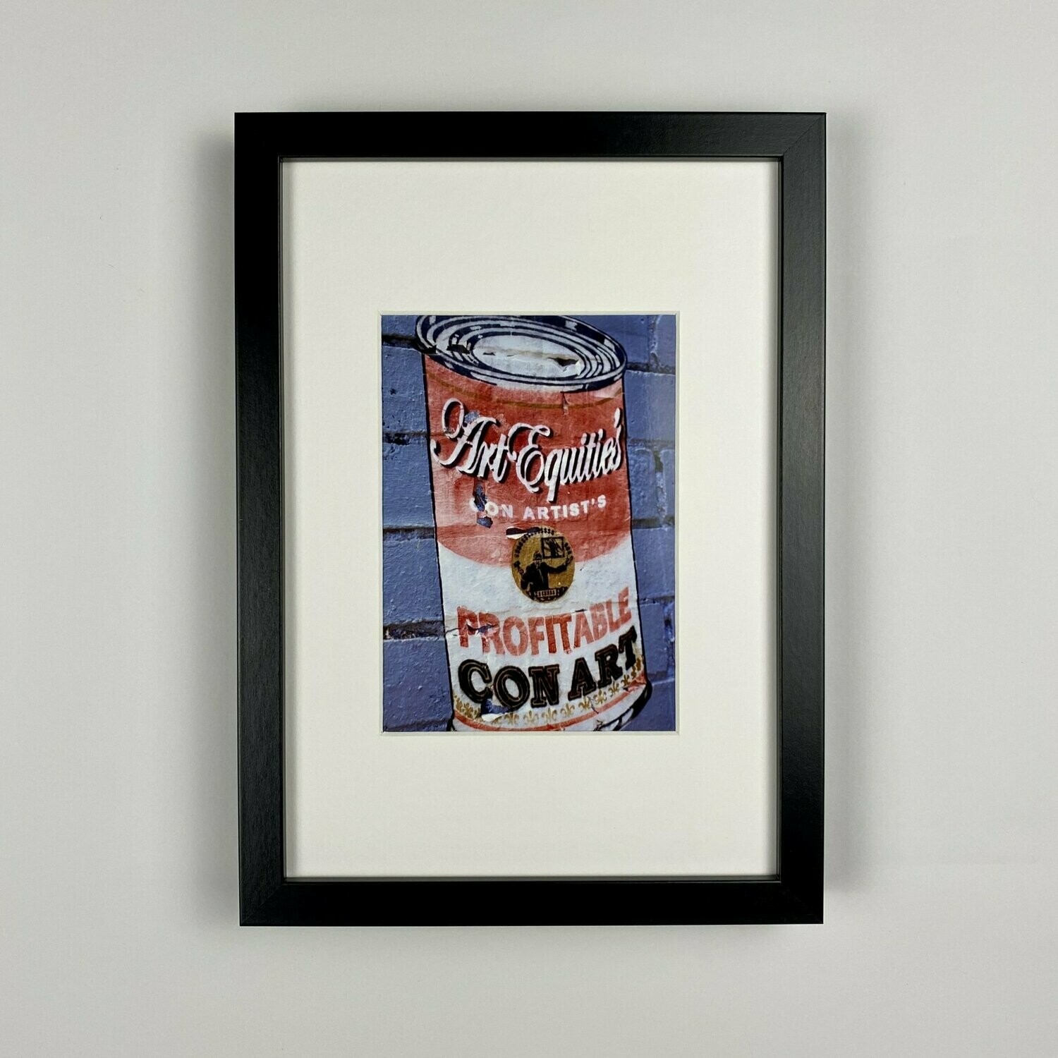 Profitable Con Art - Fotoprint - Streetart - Bilderrahmen