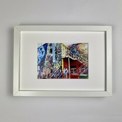 Mysterious Castle - Fotoprint - Streetart - Bilderrahmen Mysterious Castle - Fotoprint - Streetart - Bilderrahmen