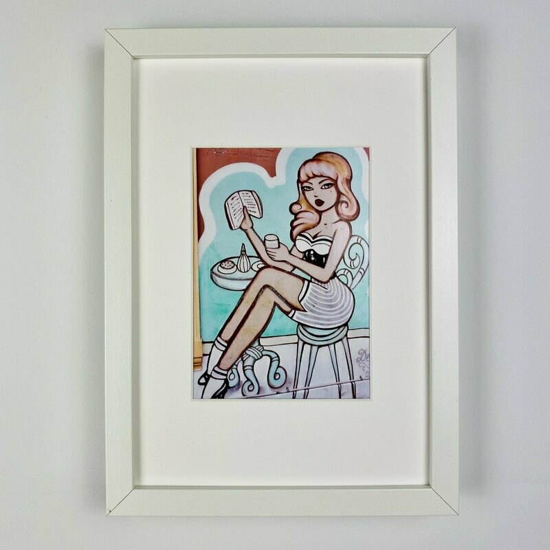Pretty Nerd - Fotoprint - Streetart - Bilderrahmen Pretty Nerd - Fotoprint - Streetart - Bilderrahmen
