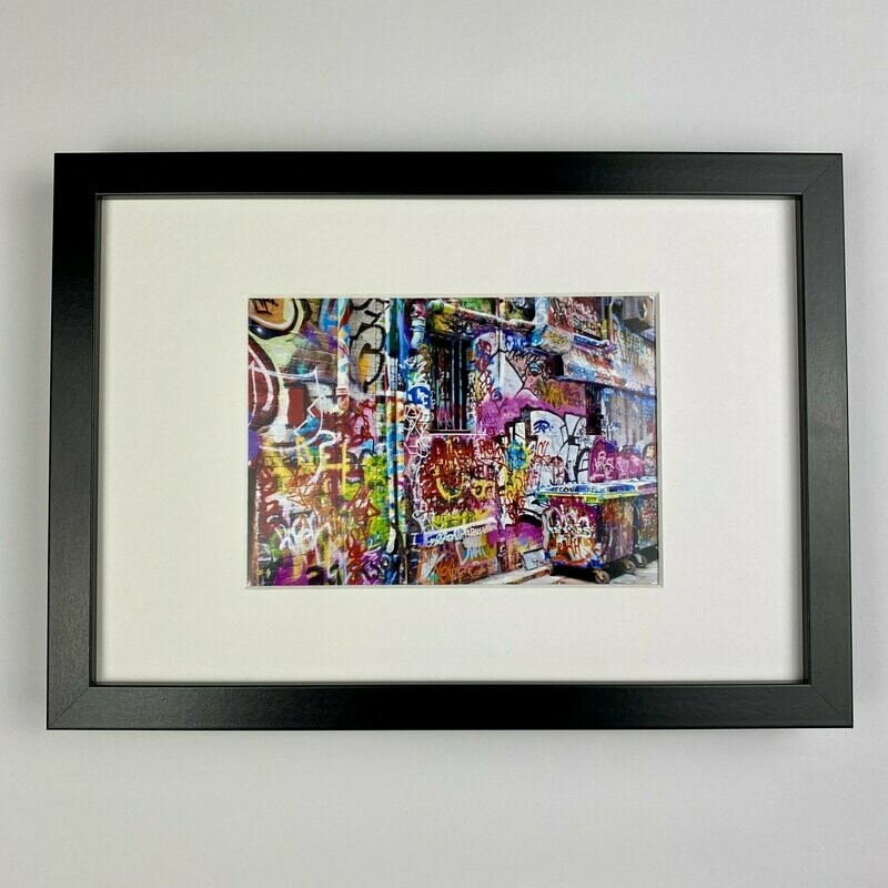 Graffiti Style - Fotoprint - Streetart - Bilderrahmen Graffiti Style - Fotoprint - Streetart - Bilderrahmen