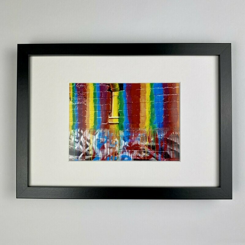 Rainbow of Colors - Fotoprint - Streetart - Bilderrahmen Rainbow of Colors - Fotoprint - Streetart - Bilderrahmen
