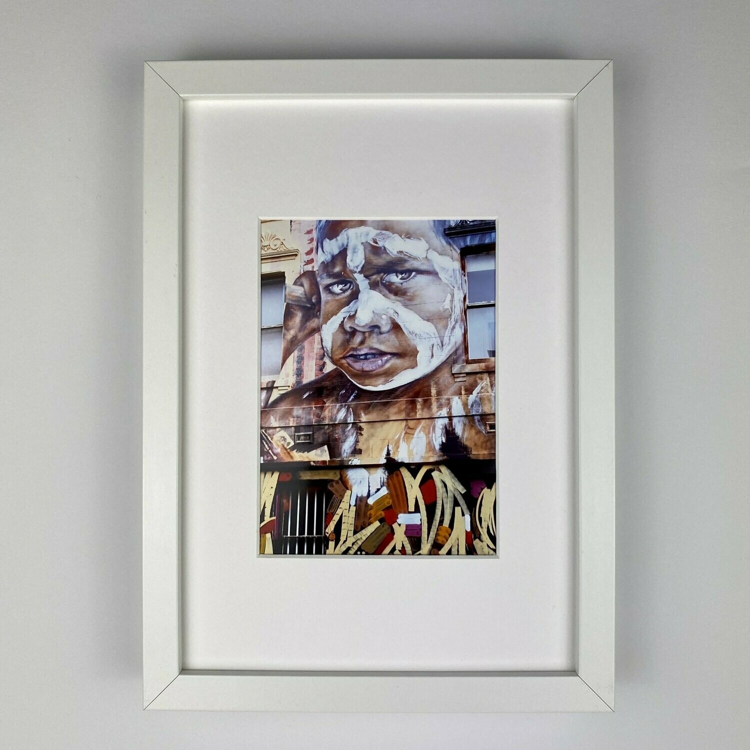 Little Chief - Fotoprint - Streetart - Bilderrahmen