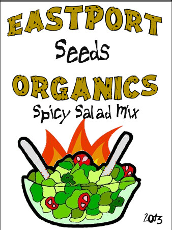 lettuce mix spicy seed organic eastport