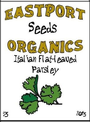 Parsley Italian Flat-leaved Organic Eastport